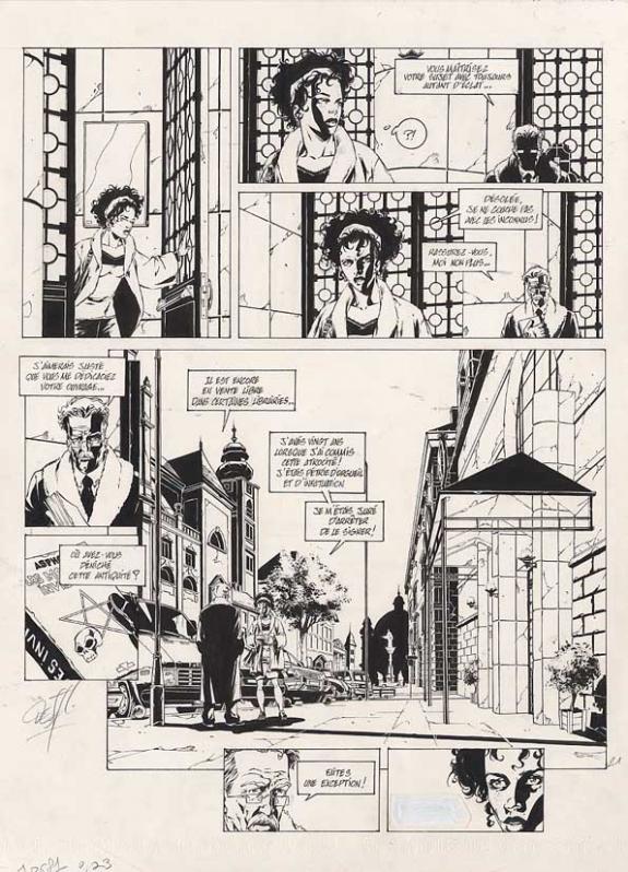 p21 - Djillali Defali - Encre de Chine - 174