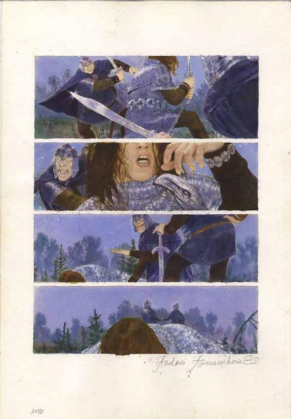 p26 - Andréï Arinouchkine - Aquarelle sur papier - 2376