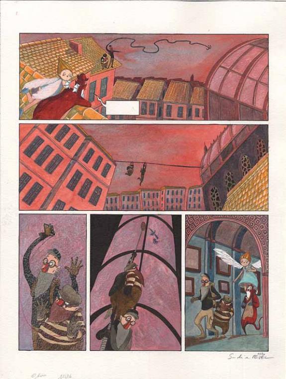 p23 - Sandrine Revel - Aquarelle et mine de plomb sur papier - 147