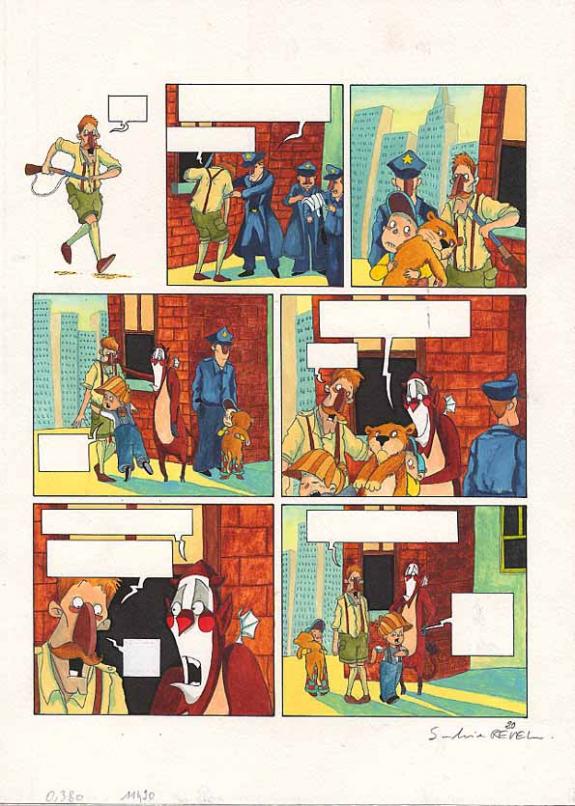 p20 - Sandrine Revel - Aquarelle et mine de plomb sur papier - 143