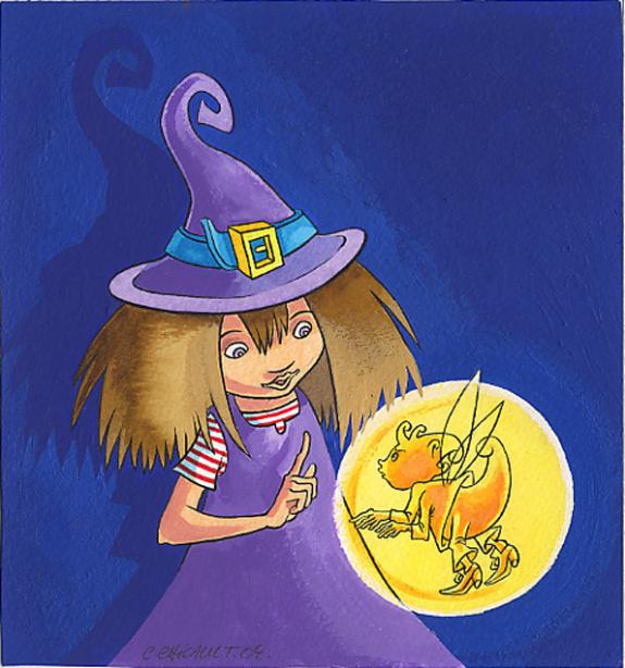 zelie - Cécile Chicault - Encre de couleur et mine de plomb sur papier - 123