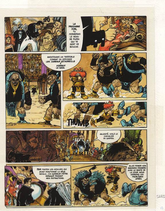 p13 + bleu - Fabrice Meddour - Encre de Chine - 114