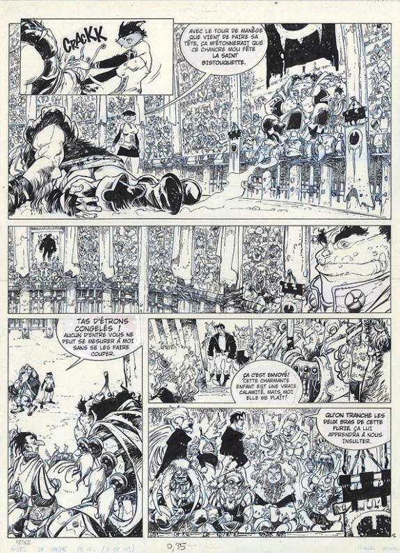 p12 + bleu - Fabrice Meddour - Encre de Chine - 113