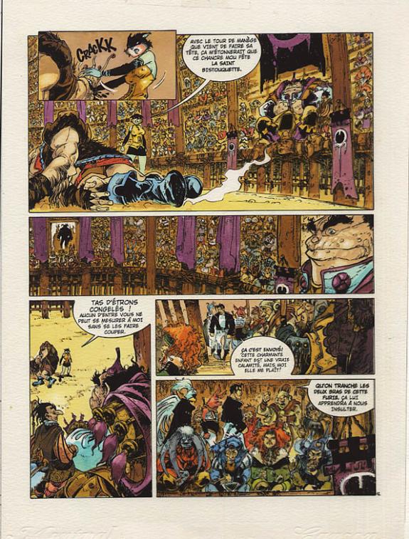 p12 + bleu - Fabrice Meddour - Encre de Chine - 113