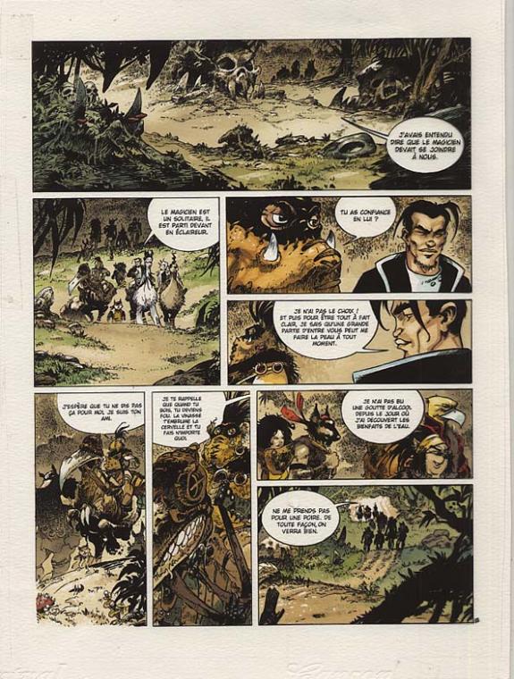 p22 + bleu - Fabrice Meddour - Encre de Chine - 109