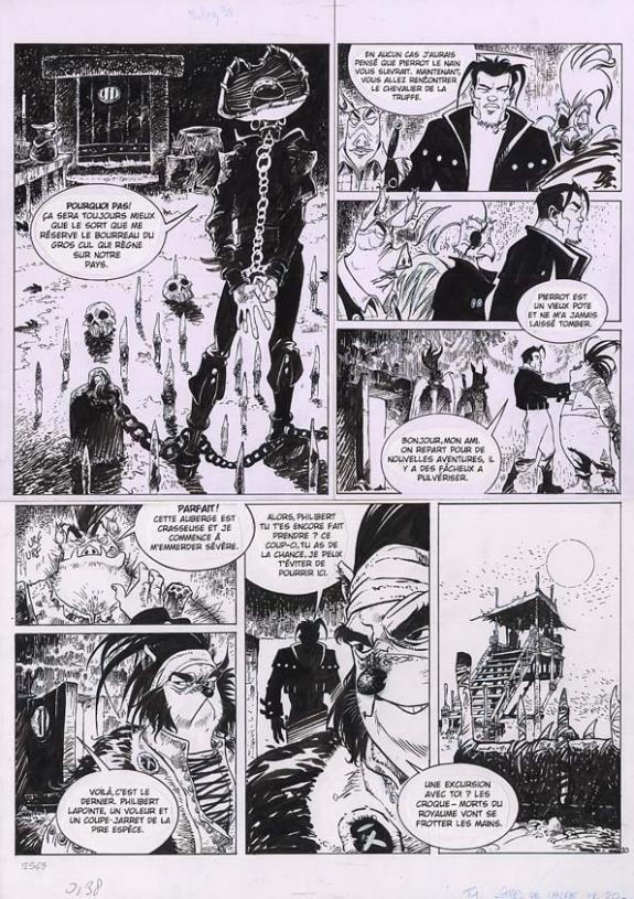 p20 + bleu - Fabrice Meddour - Encre de Chine - 107