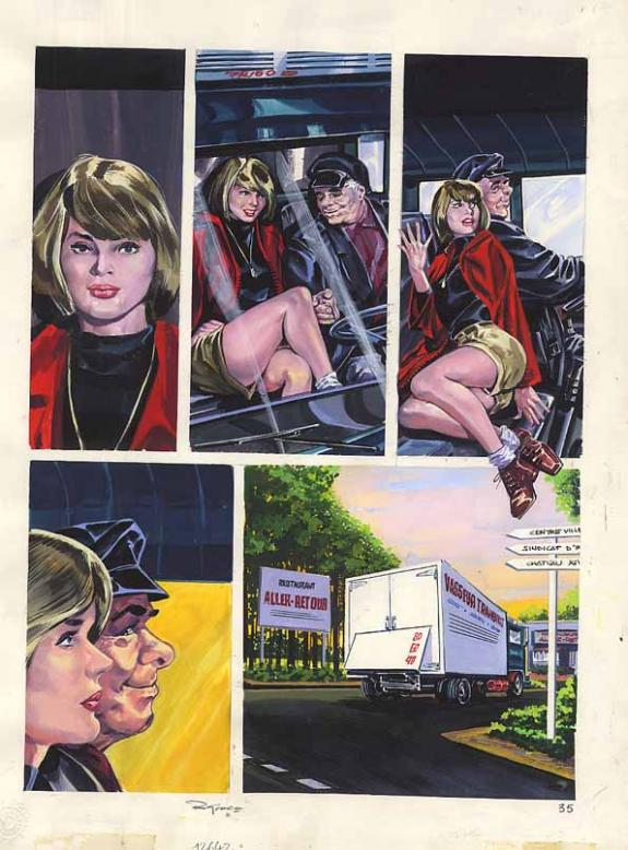 p35 - Ronaldo Graça - Gouache sur papier - 101