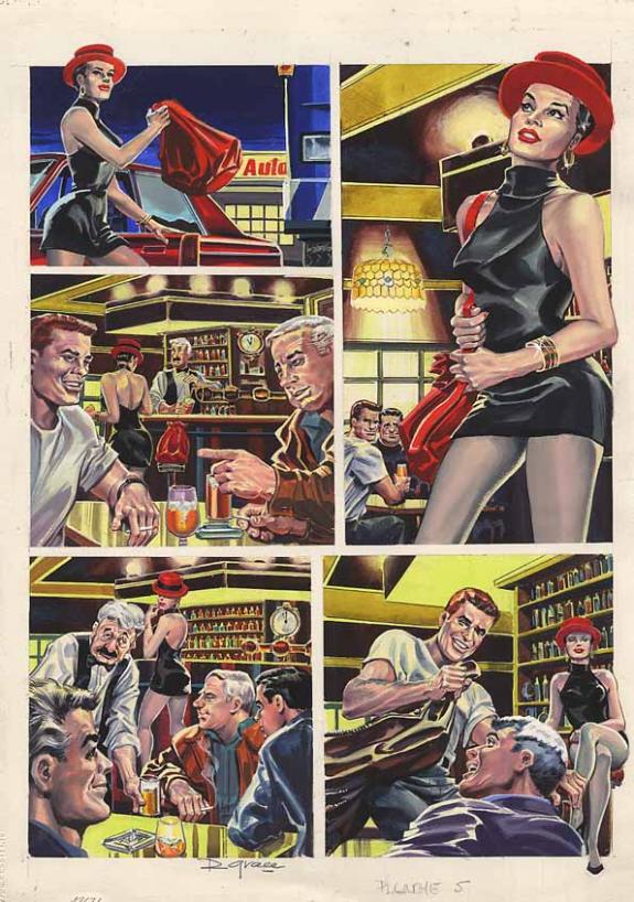 p05 - Ronaldo Graça - Gouache sur papier - 100