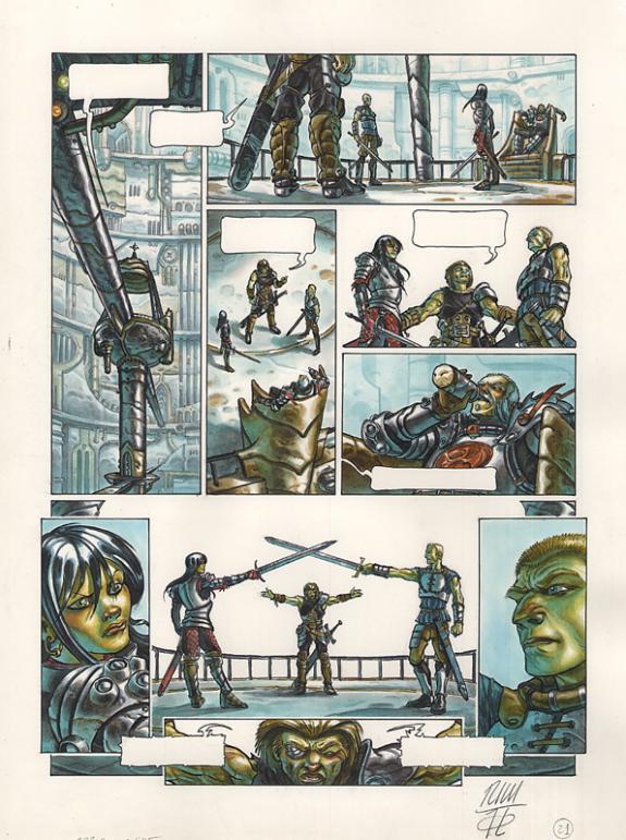 p21 - Roberto Ricci - Encre de couleur sur papier - 86