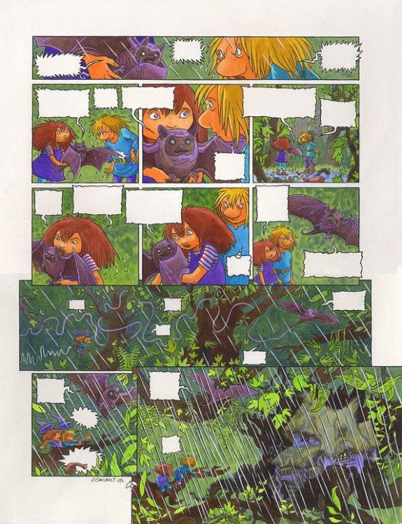 p16 - Cécile Chicault - Encre de Chine et encre de couleur sur papier - 59