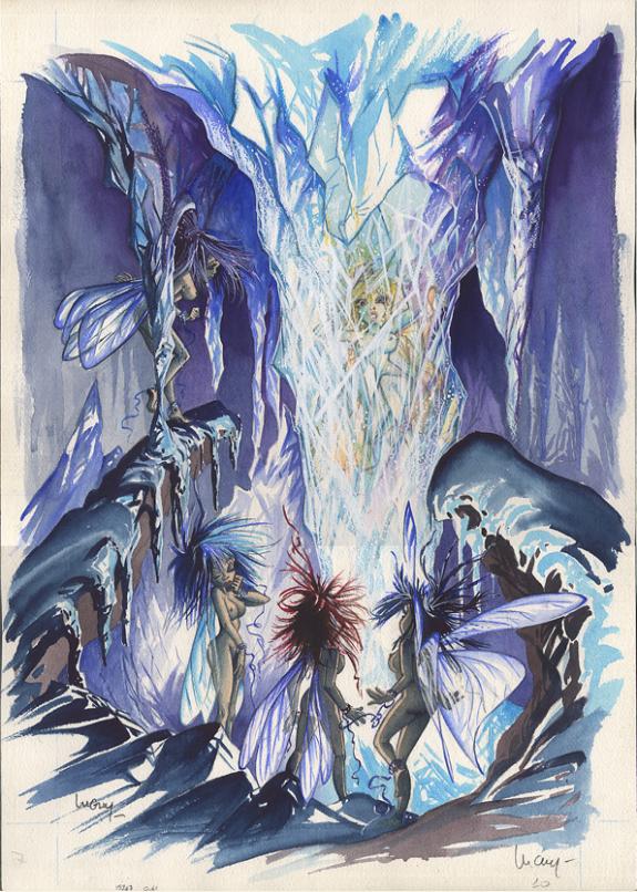 fée dans le glacier - Philippe Luguy - 256