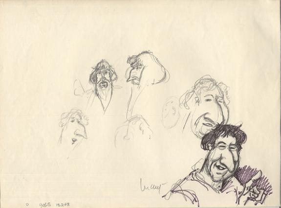 Etude d'un personnage - Philippe Luguy - 257