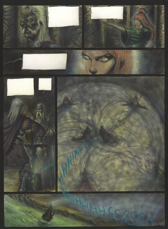 p45 - Jean-François Martinez - Encre de Chine et encre de couleur sur papier - 264