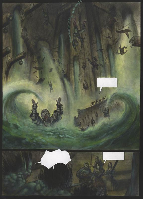 p36 - Jean-François Martinez - Encre de Chine et encre de couleur sur papier - 265