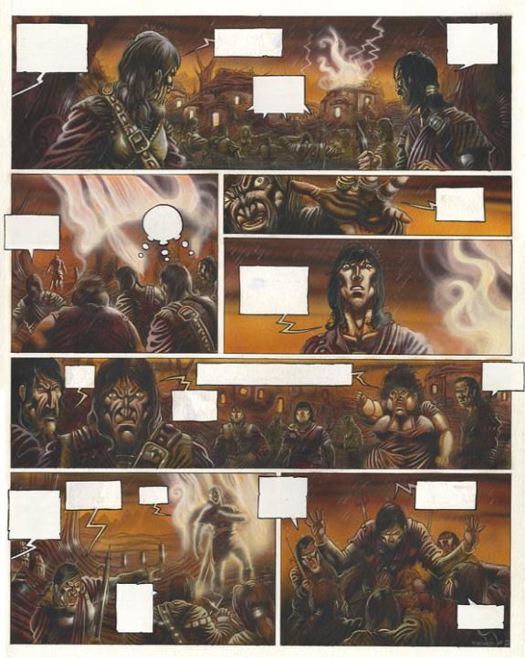 p03 - Jean-François Martinez - Encre de Chine et encre de couleur sur papier - 269