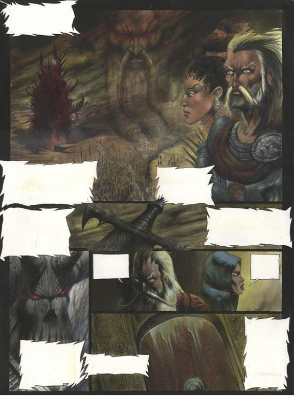 p30 - Jean-François Martinez - Encre de Chine et encre de couleur sur papier - 273