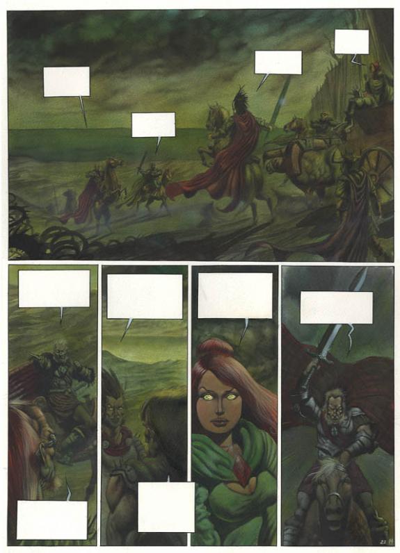 p22 - Jean-François Martinez - Encre de Chine et encre de couleur sur papier - 283