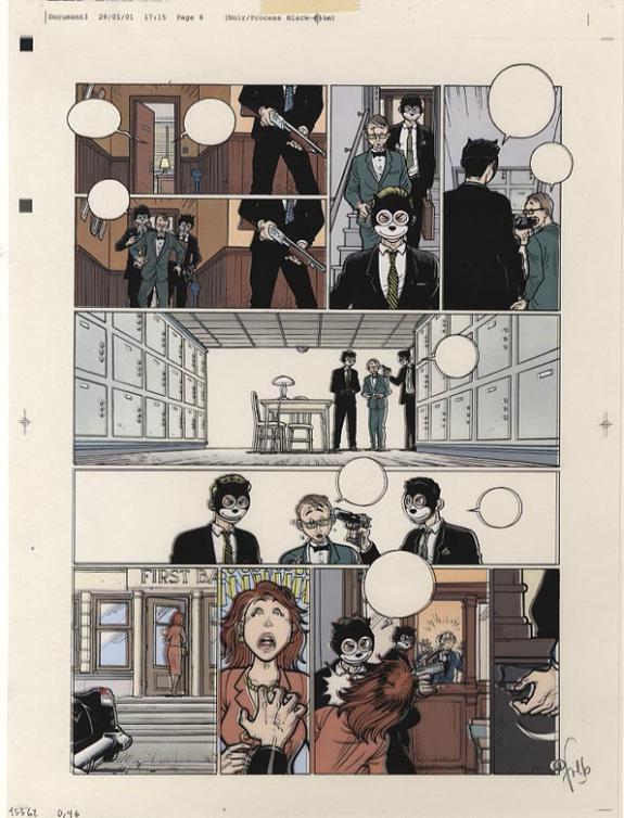 p08 sur calque+ bleu +2 crayonnés - Fred Simon - 298