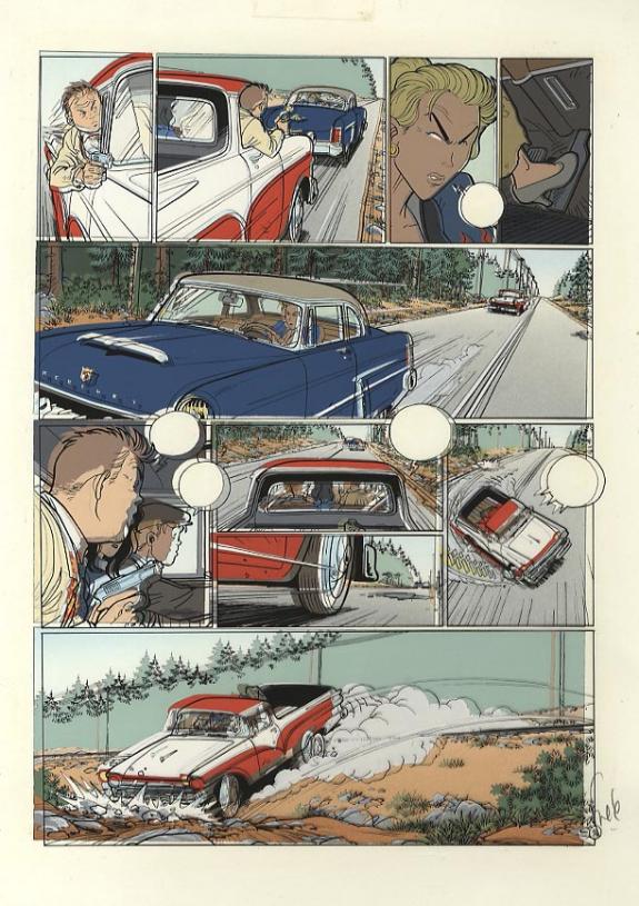 p14 sur calque+bleu+un crayonné - Fred Simon - 299