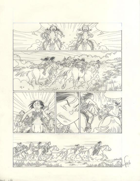 p06 bleu+crayonné - Fred Simon - 321