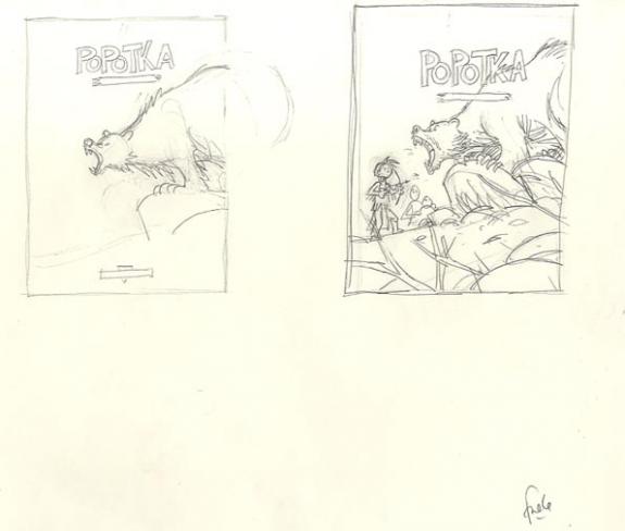 projet de couverture - Fred Simon - 338