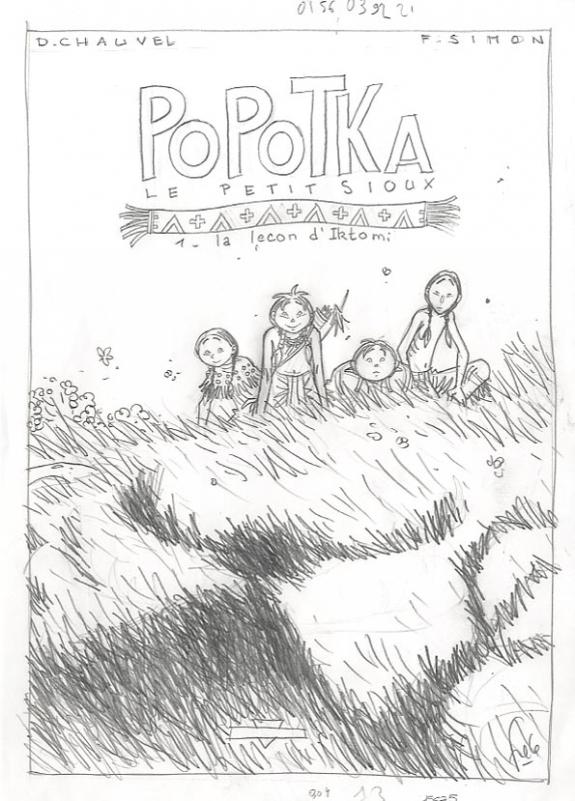 projet de couverture t1 - Fred Simon - 349