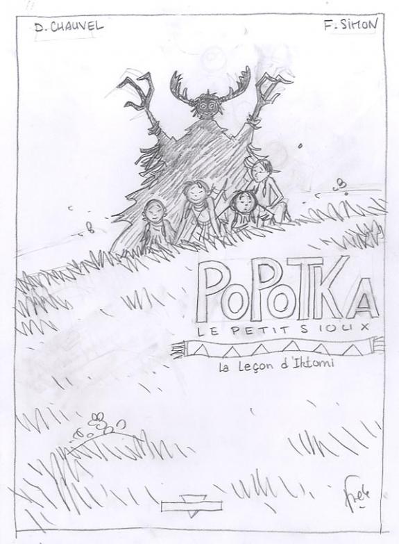 projet de couverture t1 - Fred Simon - 354