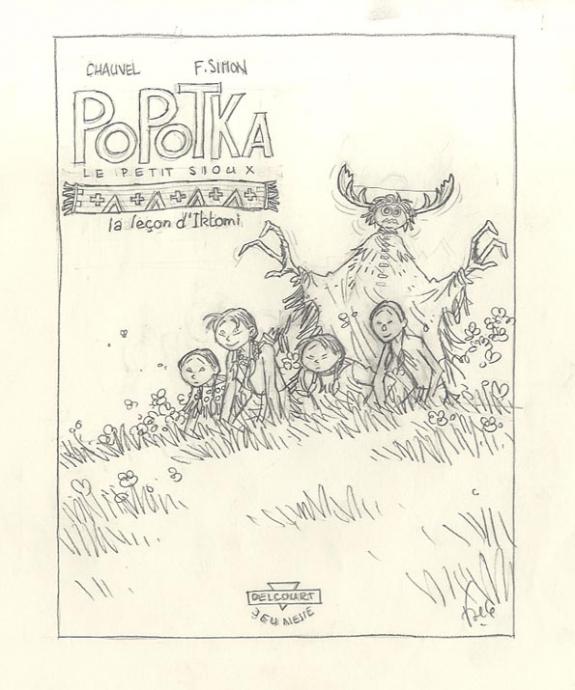 projet de couverture t1 - Fred Simon - 356