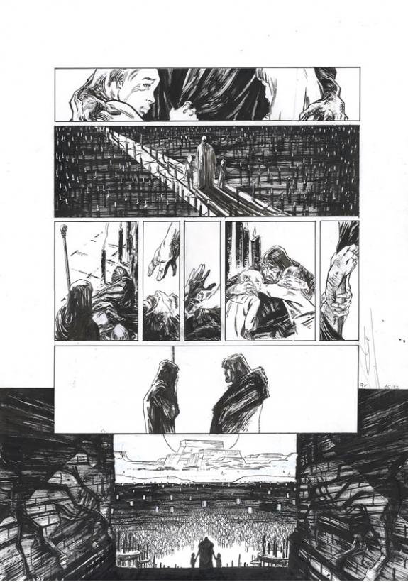 p07 - Robin Recht - Feutre et encre de Chine sur papier - 410