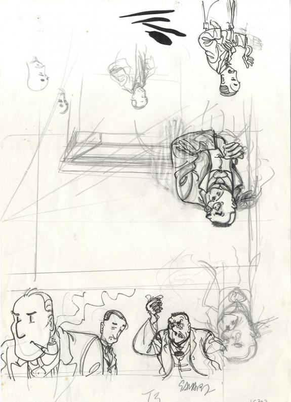 étude de personnages - Didier Savard - 435