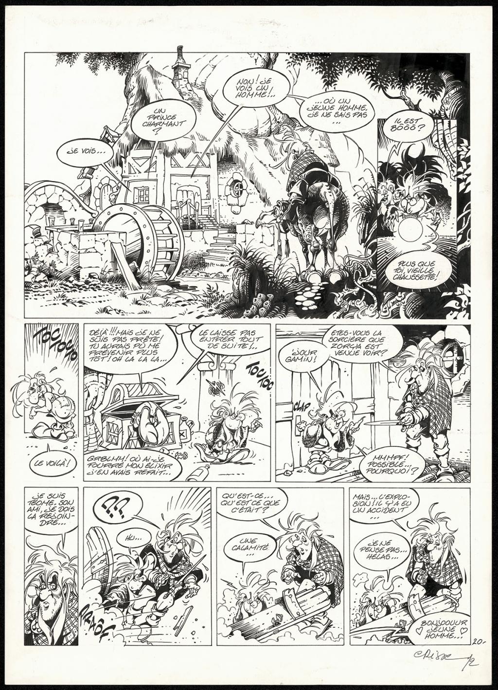 Planche originale - Crisse - 3203