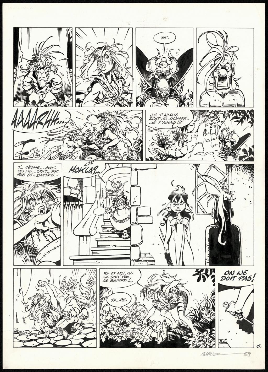 Planche originale - Crisse - 3018