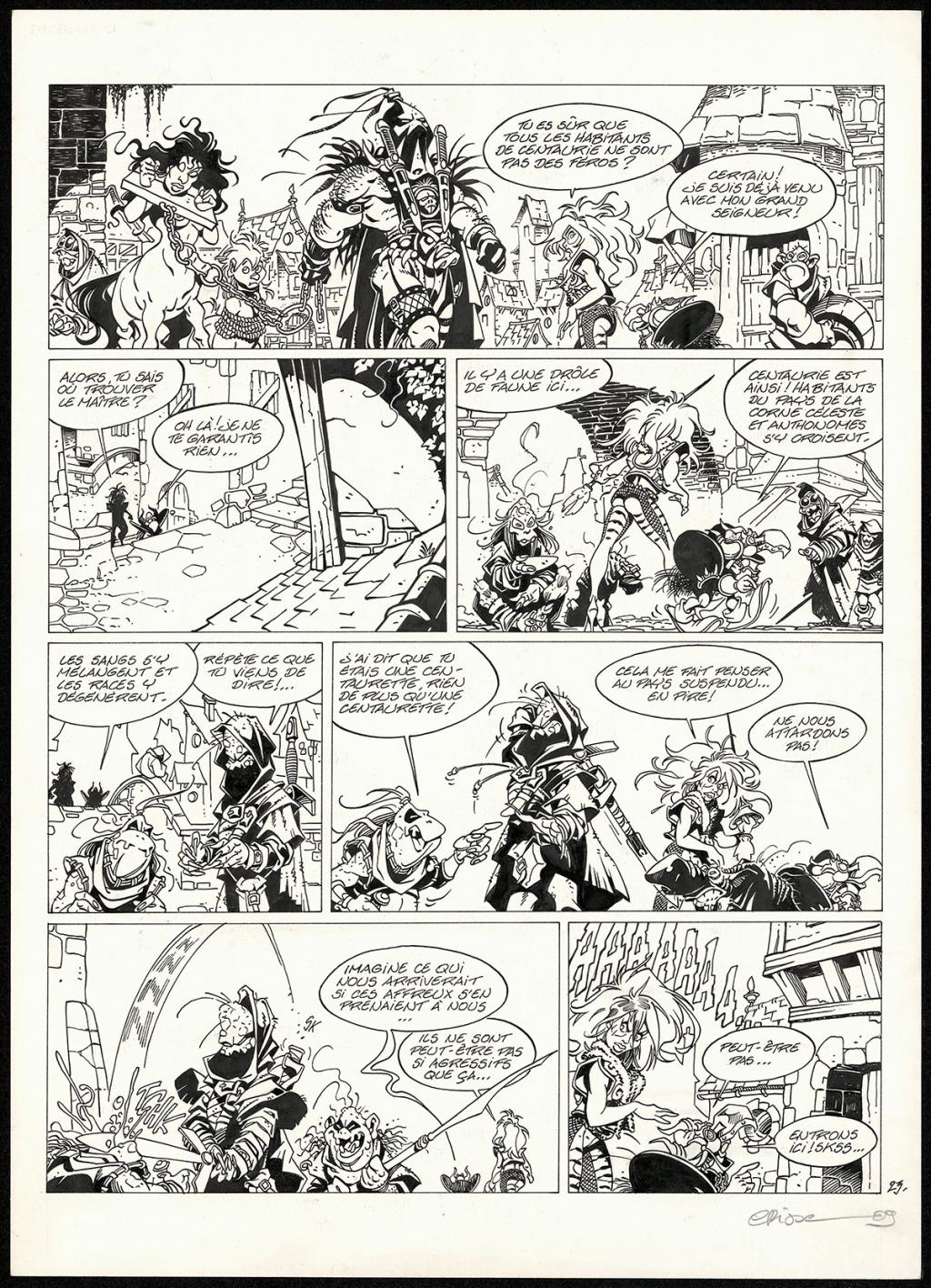 Planche originale - Crisse - 3205