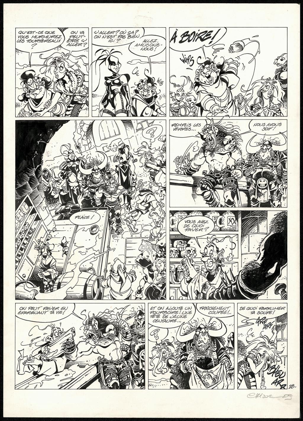 Planche originale - Crisse - 3020