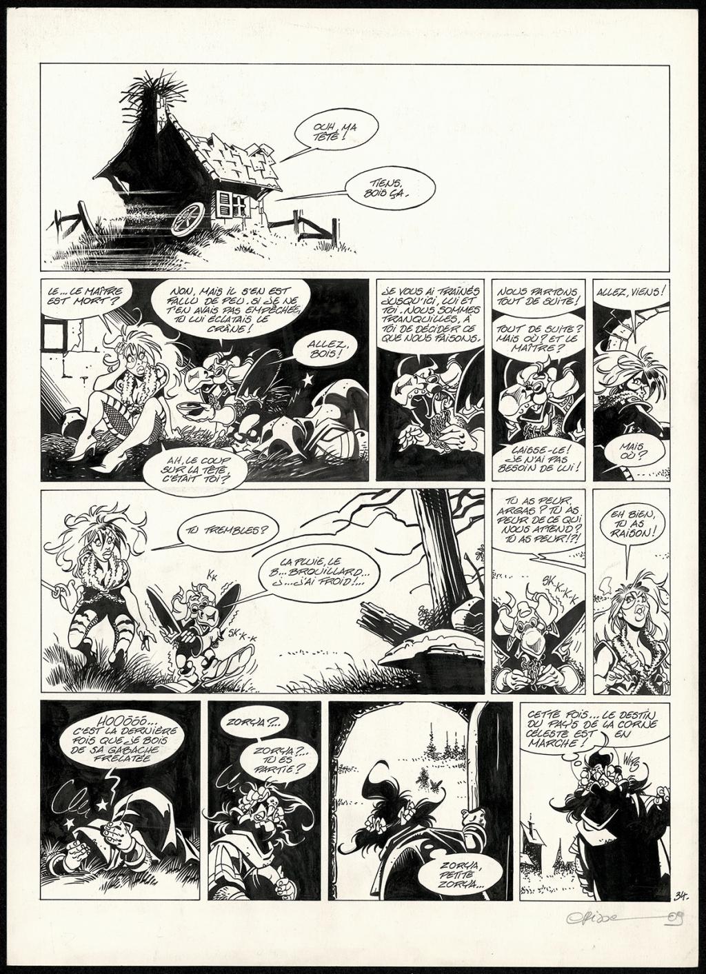 Planche originale - Crisse - 3209