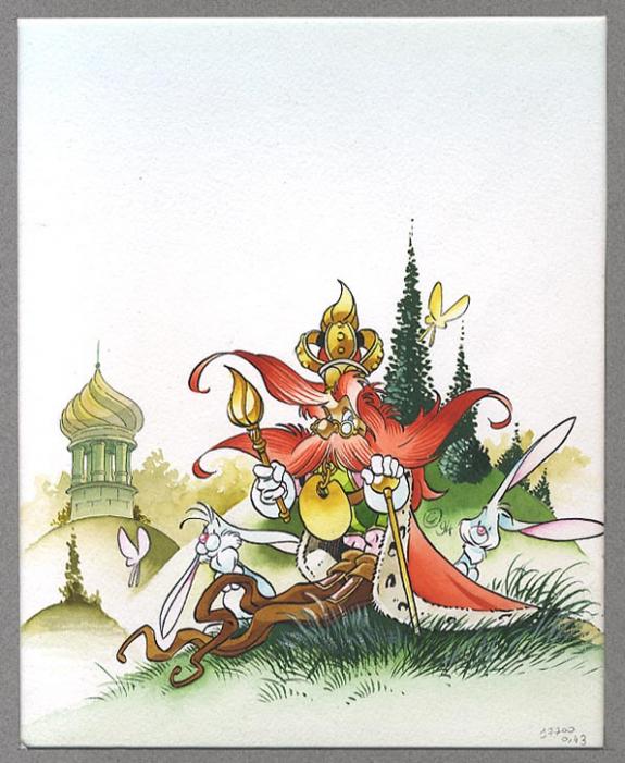 perso + lapin - Crisse - 1771