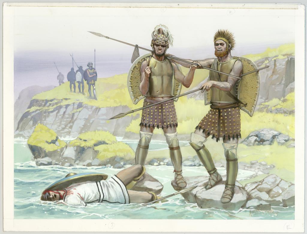 1650-1100 BC /dessin E - Angus Mc Bride - 2363