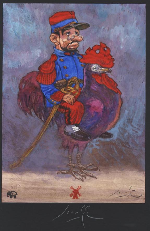 HTL coq dessin 14 - Gradimir Smudja - 2121