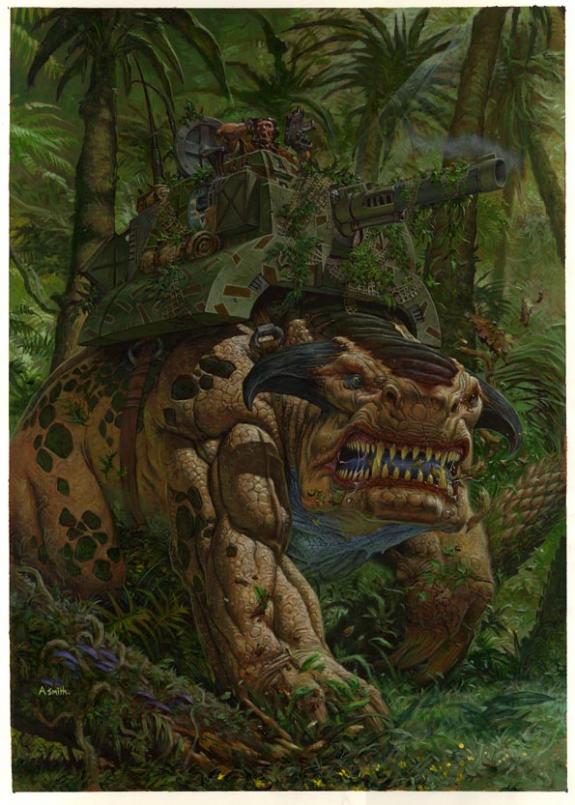 militaire sur monstre - Adrian Smith - 443