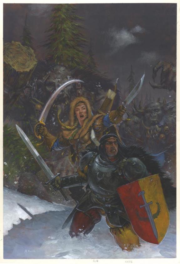 couverture de roman warhammer - Adrian Smith - 444