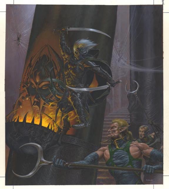 guerrier avec deux sabres - Adrian Smith - 445