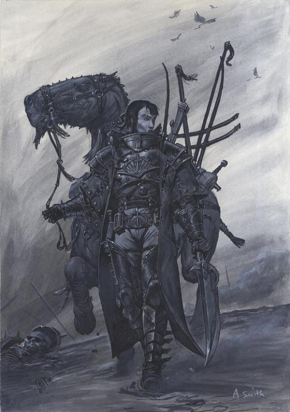 guerriere avec cheval - Adrian Smith - 448