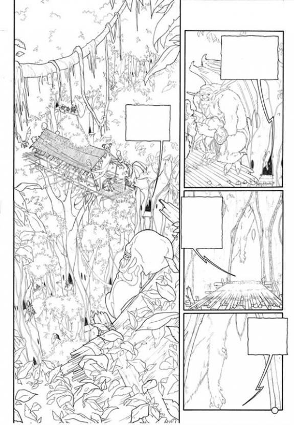 p43 +n/b - Olivier Brazao - Encre de couleur sur papier - 519