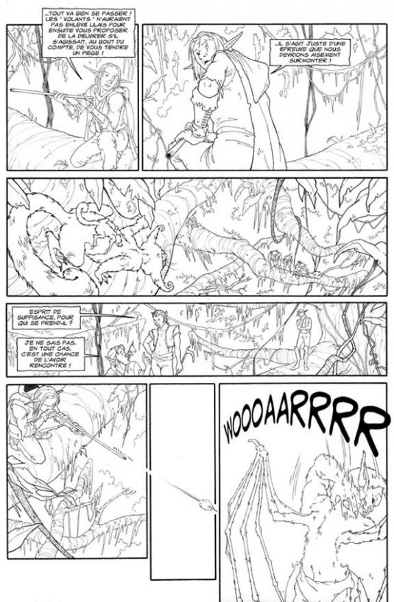 p57 +n/b - Olivier Brazao - Encre de couleur sur papier - 524