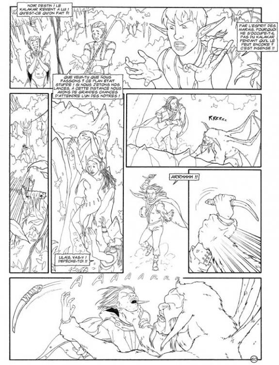 p60 +n/b - Olivier Brazao - Encre de couleur sur papier - 525