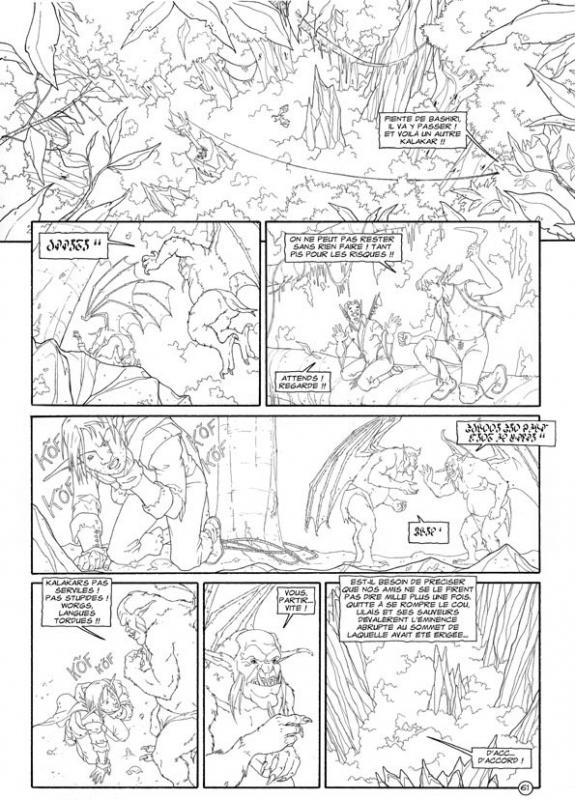 p61 +n/b - Olivier Brazao - Encre de couleur sur papier - 526