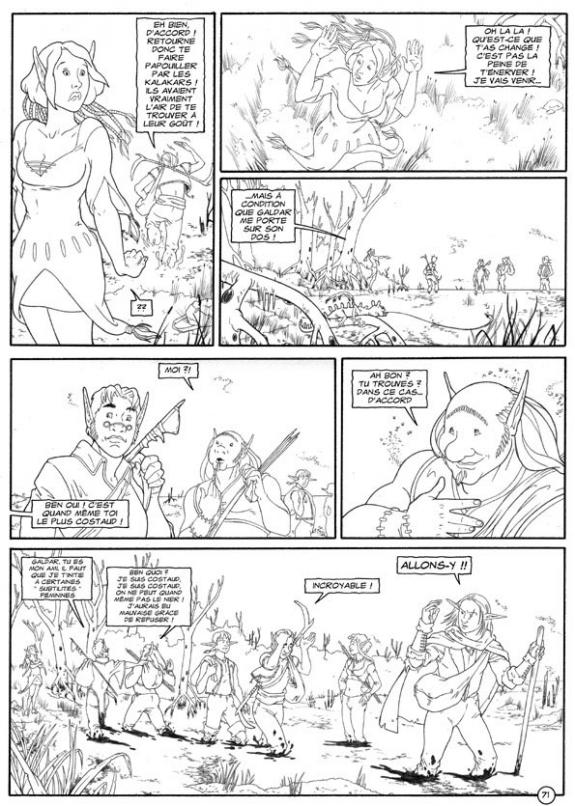 p71 + n/b - Olivier Brazao - Encre de couleur sur papier - 528