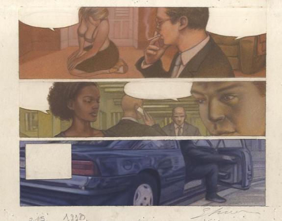 demie planche inédite - Didier Eberoni - 533