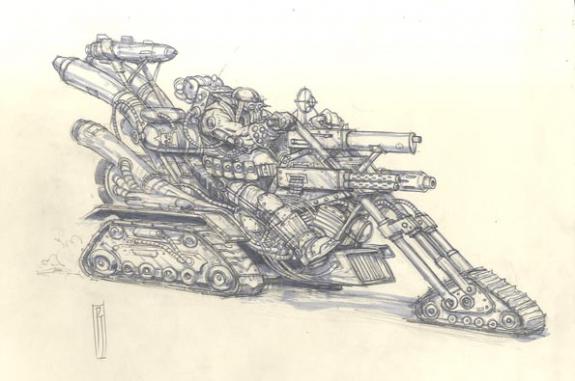 squelette et machine - Paul Jeacock - 561