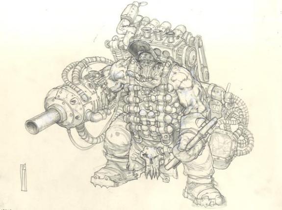 gorille avec arme - Paul Jeacock - 564